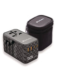 Verbatim® UTA-06 Gan III Universal Travel Adapter, (2) USB-A/(2) USB-C/Quick Charge 4+ (VER32121) Each