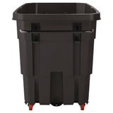 Suncast Commercial® Light Duty Tilt Truck, 1 cu yd, Plastic, Black/Red (SUARMTTCD1003F1) Each
