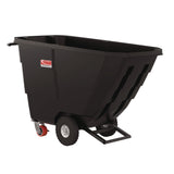 Suncast Commercial® Light Duty Tilt Truck, 0.5 cu yd, Plastic Black/Red (SUARMTTLD504F1D) Each