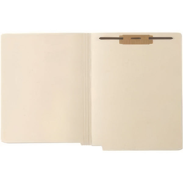 Medical Arts Press® End Tab Fastener File Folder, 0.75" Expansion, 1 Fastener, Letter Size, Manila Exterior, 250/Box (MAQ31458B) Box of 250