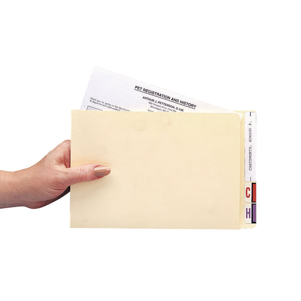 Medical Arts Press® Compact File Pocket, Top Tabs, Manila, 100/Box (MAQ51453) Box of 100
