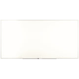 TRU RED™ Melamine Dry Erase Board, 96" x 48", White Surface, Gray/Natural Aluminum Frame (TUDTR59351) Each