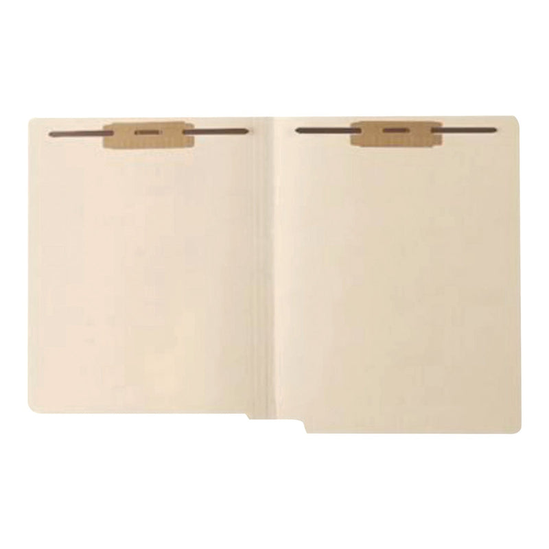 Medical Arts Press® Reinforced End Tab File Folder, 0.75" Expansion, 2 Fasteners, Letter Size, Manila Exterior, 250/Box (MAQ31462B) Case of 250