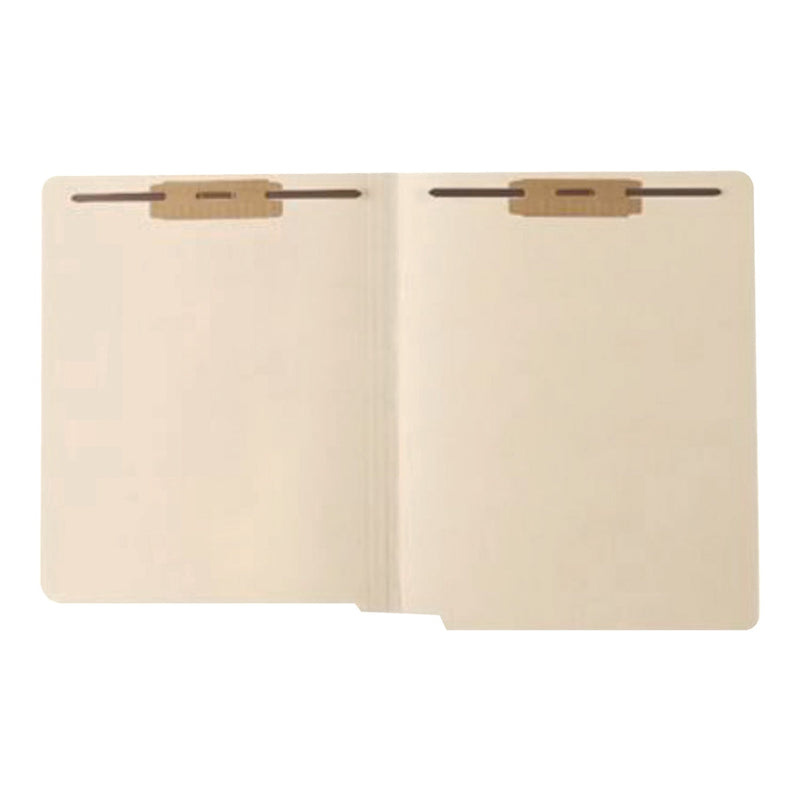 Medical Arts Press® Reinforced End Tab File Folder, 0.75" Expansion, 2 Fasteners, Letter Size, Manila Exterior, 250/Carton (MAQ31464B) Case of 250