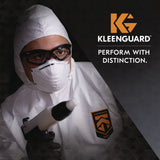KleenGuard™ V30 Nemesis Foam Safety Glasses, Black Nylon Frame, Smoke Polycarbonate Lens, 12/Carton (ANS65336) Case of 12