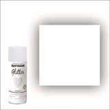 Rust-Oleum® Specialty Glitter Spray Paint, Glitter White, 10.25 oz Aerosol Can, 6/Carton (RST299426) Case of 6