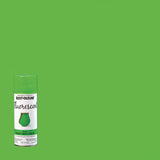 Rust-Oleum® Specialty Fluorescent Spray Paint, Flat Fluorescent Green, 11 oz Aerosol Can, 6/Carton (RST342417) Case of 6