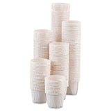 SOLO® Paper Portion Cups, 1 oz, White, 250/Bag, 20 Bags/Carton (SCC100)