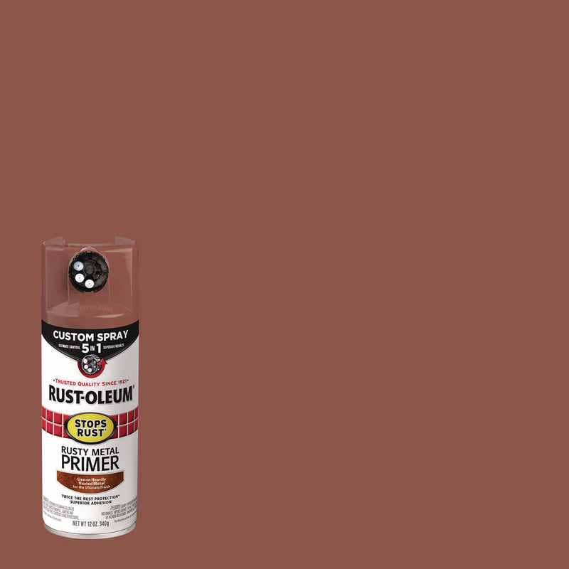 Rust-Oleum® Stops Rust 5-in-1 Spray Paint, Rusty Metal, 12 oz Aerosol Can, 6/Carton (RST384755) Case of 6