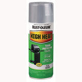 Rust-Oleum® High Heat Enamel Spray Paint, Flat Silver, 12 oz Aerosol Can, 6/Carton (RST7716830) Case of 6