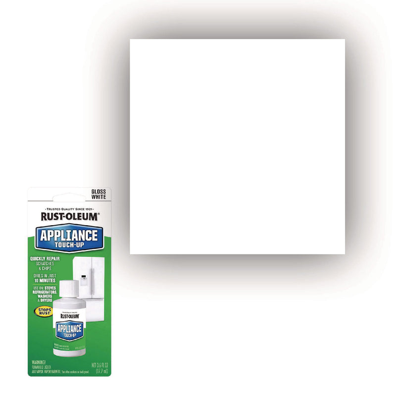 Rust-Oleum® Specialty Gloss White Appliance Epoxy Touch, Gloss White, 0.6 oz Bottle, 6/Carton (RST203000) Case of 6