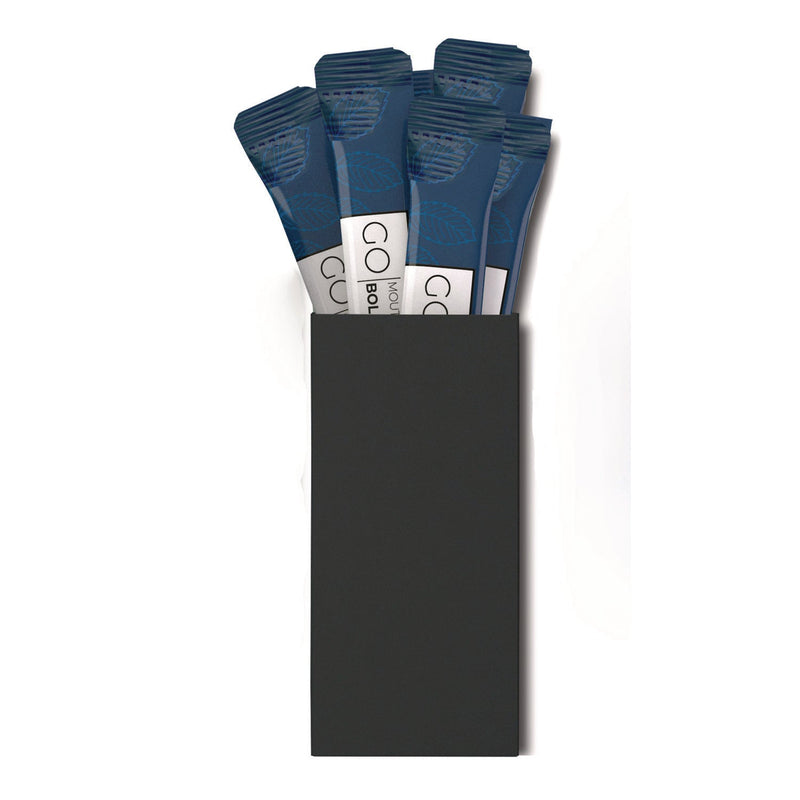 Go Mouthwash Individual Mouthwash Packets, Display Pack, Bold Mint Flavor, 0.37 oz Packet, 20/Pack (GMHMW20BOLD) Pack of 20