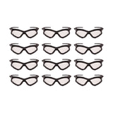 KleenGuard™ V30 Nemesi Foam Safety Glasses, Black Nylon Frame, Clear Polycarbonate Lens, 12/Carton (ANS65335) Case of 12