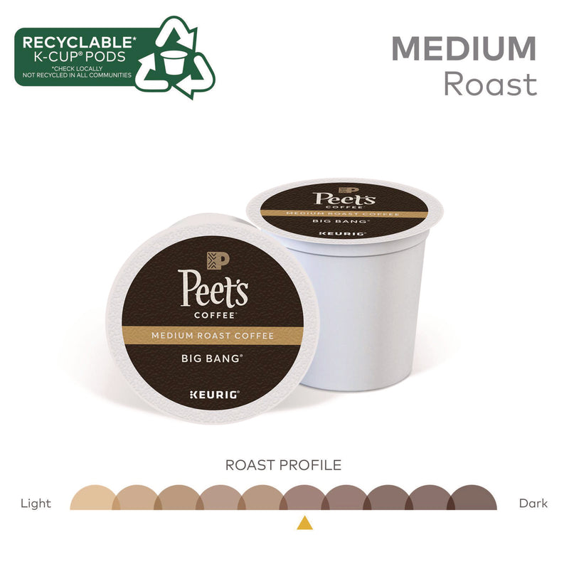 Peet's Big Bang K-Cups, 88/Carton (GMT6664CT) Case of 88