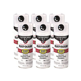 Rust-Oleum® Stops Rust 5-in-1 Spray Paint, Gloss White, 12 oz Aerosol Can, 6/Carton (RST376886) Case of 6