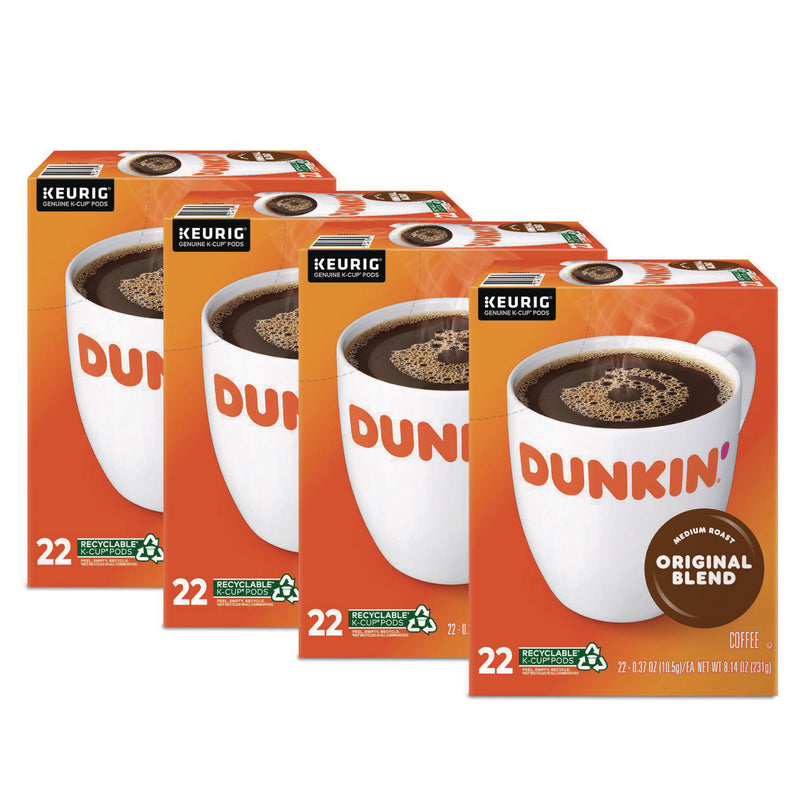 Dunkin Donuts® K-Cup Pods, Dunkin Regular, 88/Carton (GMT1267CT) Case of 88