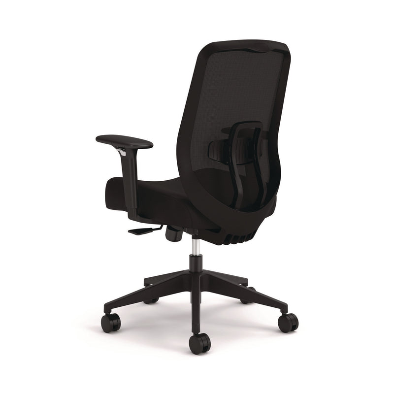 HON® Altern Mesh Back Task Chair, 17.95 to 21.1 Seat Height, Black Seat, Black Back, Black Base (HONALTT1UMBLK)