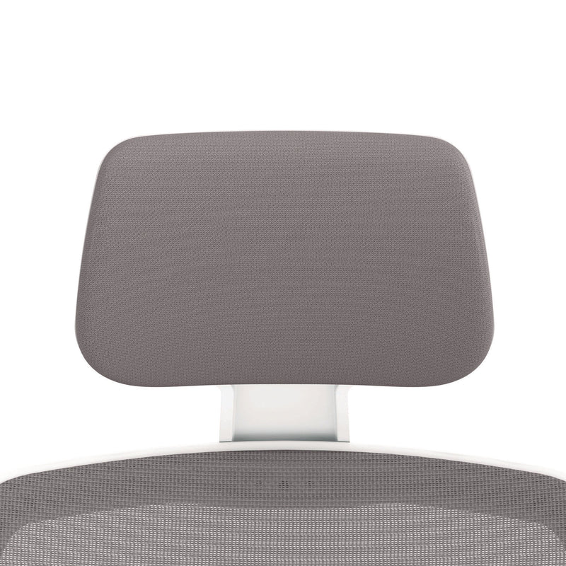 HON® Altern Mesh Back Task Chair, 17.95 to 21.1 Seat Height, Gray Seat, Gray/White Back, White Base (HONALTT1UMWHT)