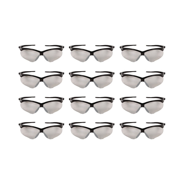 KleenGuard™ V30 Nemesis Safety Glasses, Black Nylon Frame, Indoor/Outdoor Polycarbonate Lens, 12/Box (KCC25685BX) Box of 12