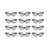 KleenGuard™ Nemesis Safety Glasses, Black Frame, Indoor/Outdoor Lens (ANS25685) Each