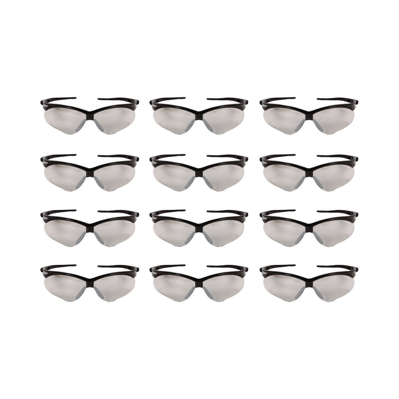 KleenGuard™ Nemesis Safety Glasses, Black Frame, Indoor/Outdoor Lens (ANS25685) Each