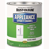 Rust-Oleum® Appliance Epoxy Gloss Paint, Gloss White, 1 qt Bucket/Pail, 2/Carton (RST241168) Case of 2
