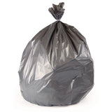 Heritage Linear Low-Density Can Liners, 55 gal, 1.7 mil, 39" x 56", Silver, Flat Pack, 50/Carton (HERH7856WS) Case of 50