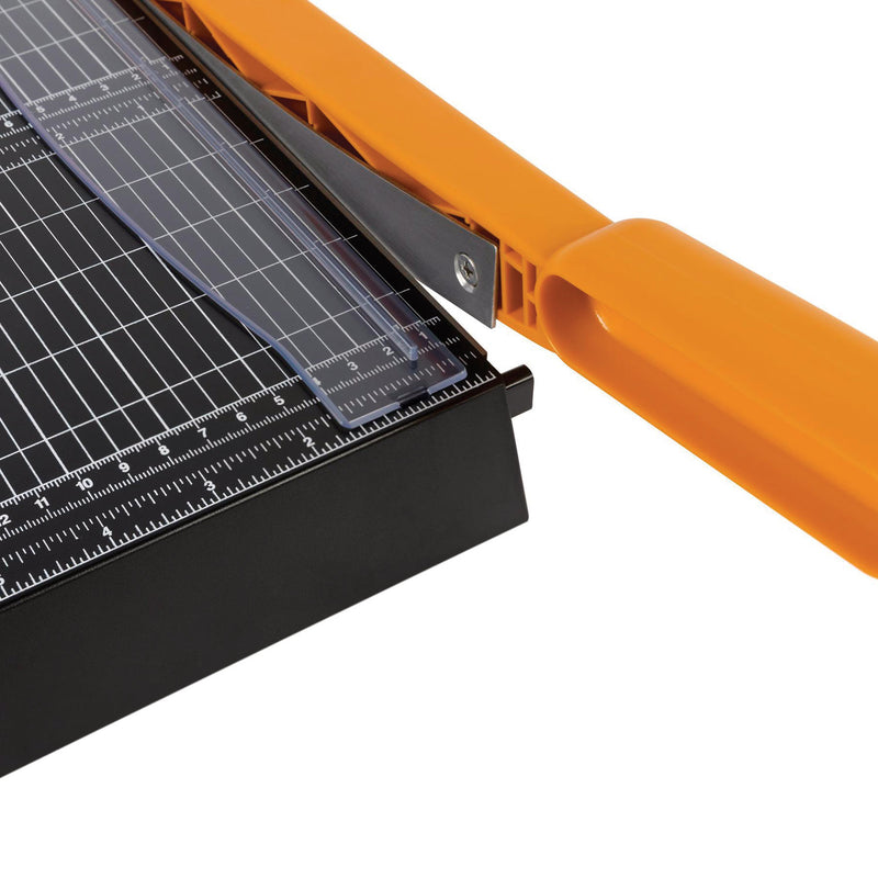 Fiskars® Recycled Bypass Trimmer, 15 Sheets, 12" Cut Length, 20.5 x 14.5 (FSK1071226) Each