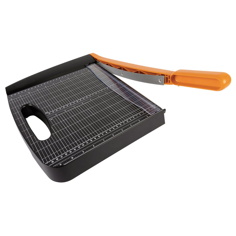 Fiskars® Recycled Bypass Trimmer, 15 Sheets, 12" Cut Length, 20.5 x 14.5 (FSK1071226) Each