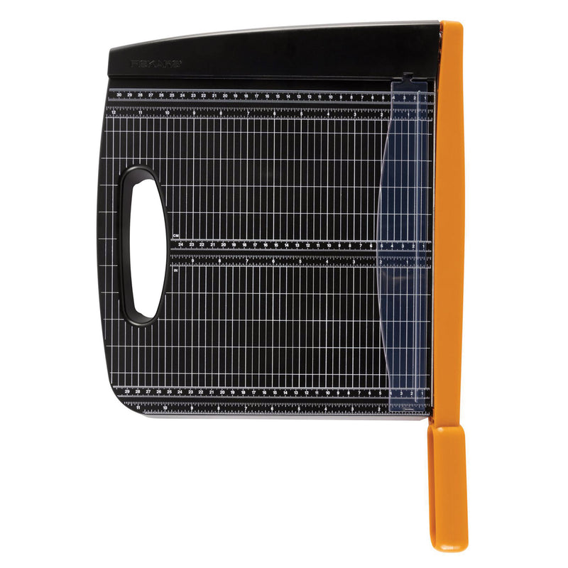 Fiskars® Recycled Bypass Trimmer, 15 Sheets, 12" Cut Length, 20.5 x 14.5 (FSK1071226) Each