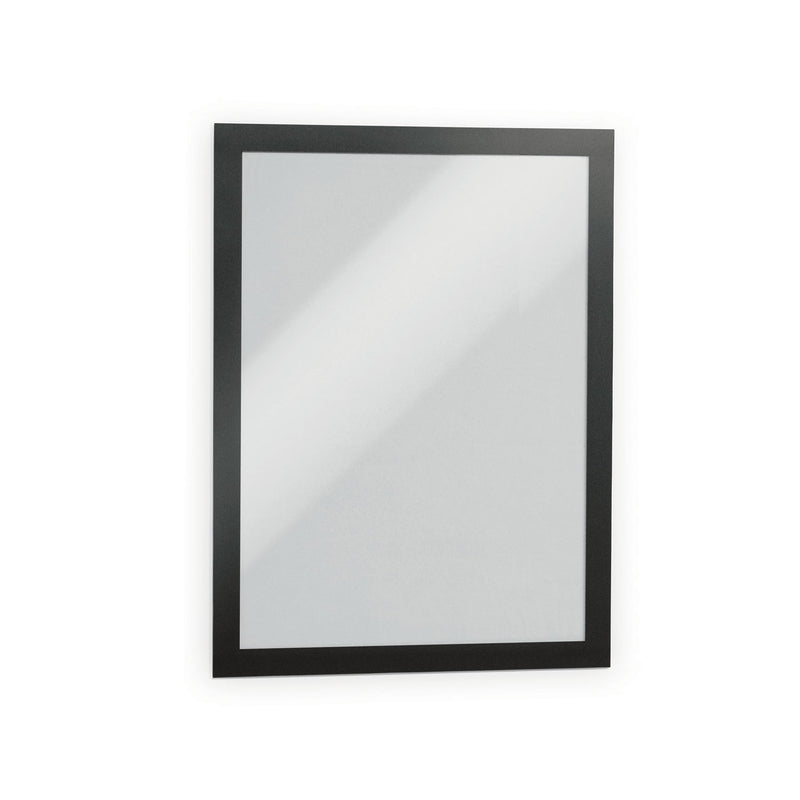 Durable® DURAFRAME MAGNETIC Sign Holder Frame, 13.39 x 17.87, Black Frame, 2/Pack (DBL464701) Pack of 2