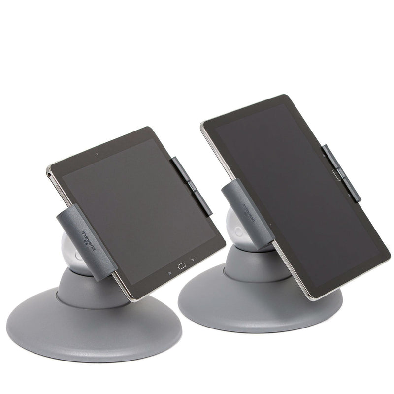 Durable® Durable Office Products Corporation Tablet Holder Motion, 8.25 x 7.75, Gray, Supports 2.2 lbs (DBL893623) Each