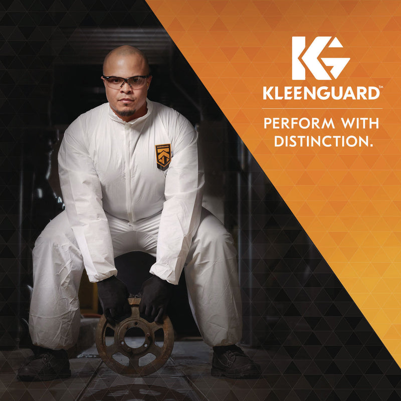 KleenGuard™ A70 Chemical Spray Protection Smock, One Size Fits Most, Yellow, 25/Carton (KCC09830) Case of 25