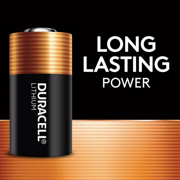 Duracell® Specialty High-Power Lithium Batteries, CR2, 3 V, 2/Pack (DURCR2B2PK) Pack of 2