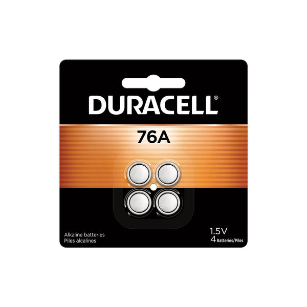 Duracell® Specialty Alkaline Batteries, 76A, 1.5 V, 4/Pack (DURPX76A675B4PK) Pack of 4