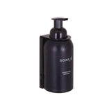 SOAP2O Eco Glass Bottle Soap Dispenser, 350 mL, Black, 30/Carton (SZOS2OMD350BD) Case of 30