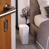 HLS Commercial® Plastic Sensor Trash Can, 3 gal, Plastic, White (HLMHLSSP03WW) Each