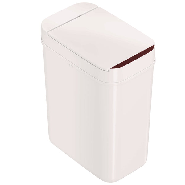 HLS Commercial® Plastic Sensor Trash Can, 3 gal, Plastic, White (HLMHLSSP03WW) Each