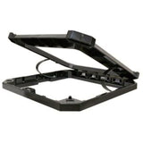 Rubbermaid® Commercial Stationary/Moving Collar for Container, Square, 26.25 x 26.25 x 4, Black (SGSFG3975L3BLA) Each