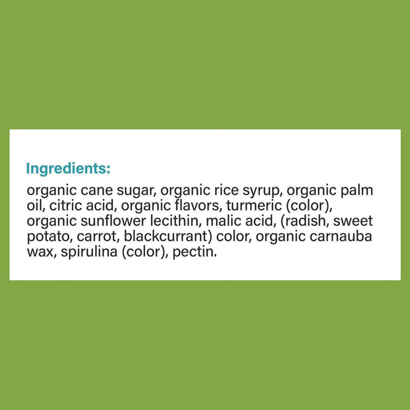 YumEarth Organic Sour Giggles, Assorted Flavors, 2 oz Bag, 12/Carton (GRR22002290) Case of 12