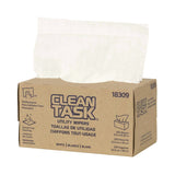 Sellars® Clean Task Utility Wipers, 1-Ply, 9 x 10.25, White, 250 Sheets/Box, 24 Boxes/Carton (SLR18309) Case of 24