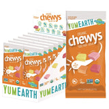 YumEarth Organic Chewys, Assorted Flavors, 2 oz Bag, 12/Carton (GRR22002291) Case of 12