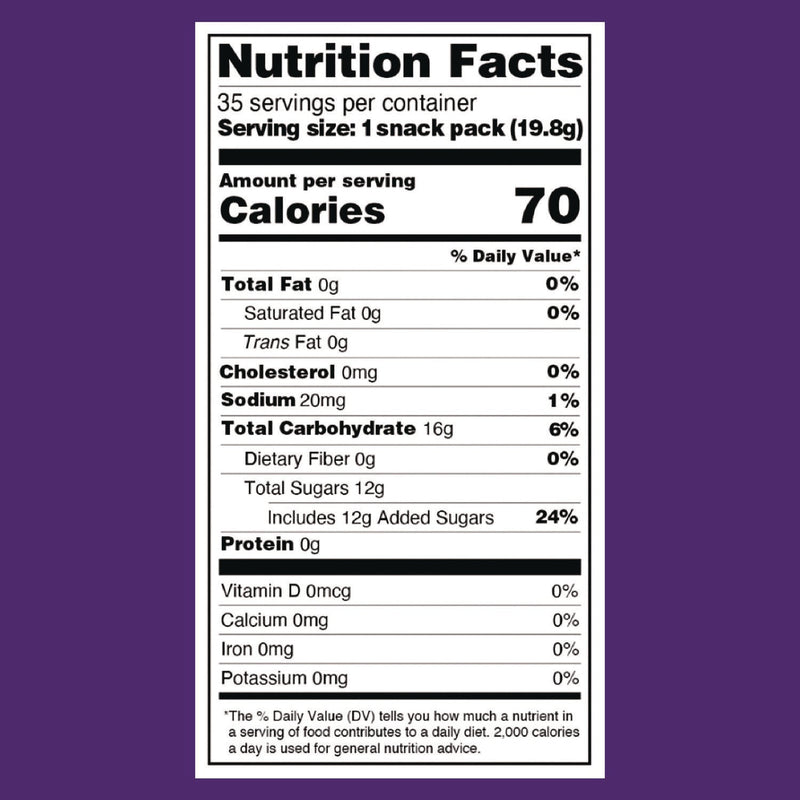 YumEarth Organic Fruit Pack Snacks, Assorted Flavors, 0.7 oz Bag, 35/Carton (GRR22002293) Case of 35