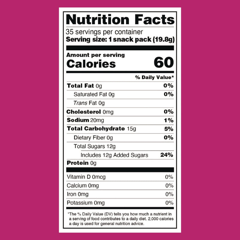 YumEarth Organic Tropical Fruit Pack Snacks, Assorted Flavors, 0.7 oz Bag, 35/Carton (GRR22002294) Case of 35
