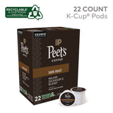 Peet's Major Dickason's Blend K-Cups, Regular, 88/Carton (GMT6547CT) Case of 88