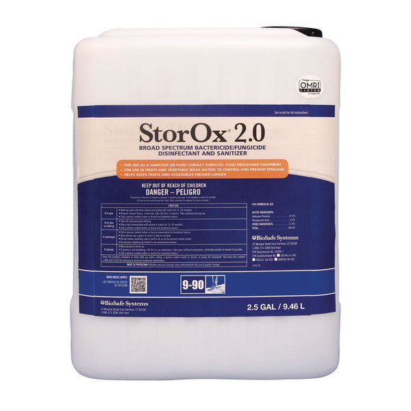 P&G Pro Line® StorOx 2.0 Dsinfectant Sanitizer, Unscented, 2.5 gal Closed-Loop Plastic Jug (PPL00023EA) Each