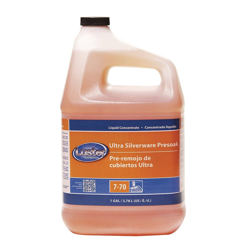 Luster™ Professional Ultra Silverware Presoak, 1 gal Bottle, 2/Carton (PPL45918) Case of 2