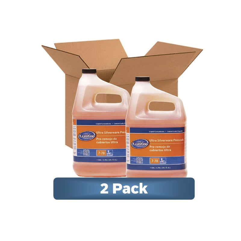 Luster™ Professional Ultra Silverware Presoak, 1 gal Bottle, 2/Carton (PPL45918) Case of 2