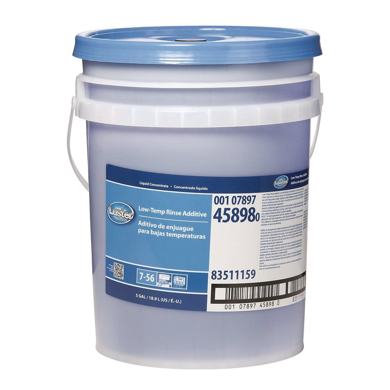 Luster™ Professional Low-Temp Rinse Additive, 5 gal Pail (PPL45898) Each