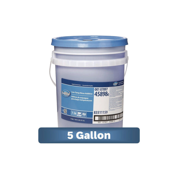 Luster™ Professional Low-Temp Rinse Additive, 5 gal Pail (PPL45898) Each